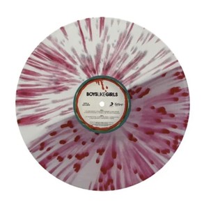 Boys Like Girls S/T Clear/White Split w/ Red Splatter Vinyl /500