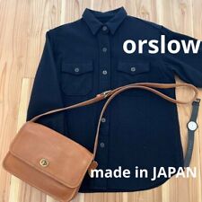 orslow wool cpo shirt size 1 (width 46cm) made in Japan free shipping