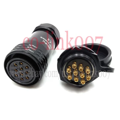 10Pin WEIPU SA28 Circular IP67 Waterproof Connector,Aviation Cable Connector  - Image 1 of 4