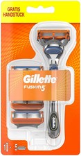 Gillette Fusion5 Rasierer Für Männer + 4 Rasierklingen