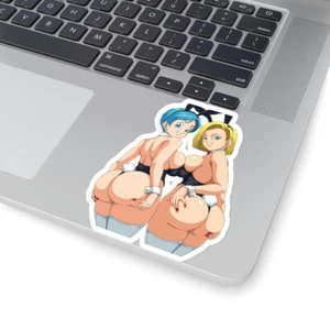 Waifu N18 Hentai Ecchi Anime Kiss-Cut Sticker Laptop Vinyl Decal Manga Geek - Picture 1 of 20