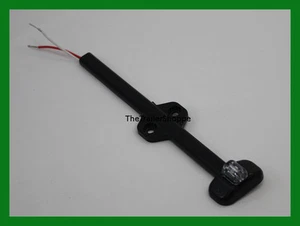 Remolque cerrado de doble color rojo ámbar 2 LED marcador de guardabarros luz negro plástico - Imagen 1 de 4
