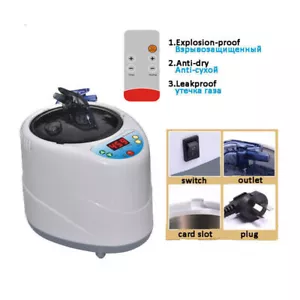 2000W 4L 110V/220v Sweat Box Sweat Fumigator Whole Body Beauty Steam Pot - Picture 1 of 6