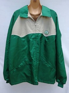 Pioneer Seed XL Jacket Nylon USA Green Patch Zip Farm Ag Vintage Swingster NWOT - Picture 1 of 5