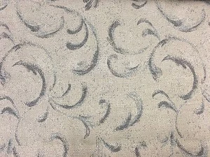 Pindler OUTDOOR Damastgewebe Polsterstoff - Volute/Schiefer (3833) 2,40 Yards - Bild 1 von 3