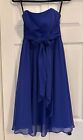 Alfred Angelo  Formal  Bridesmaids  Prom  Dress  Blue Women’s Size 4  STUNNING!