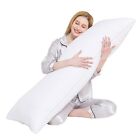 Body Pillow For Adults- Satin Stripe Long Pillow For Bed, Full Body Pillow In...