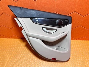 15-21 MERCEDES-BENZ C43 C300 W205 REAR LEFT DRIVER INTERIOR DOOR PANEL CARD OEM - Picture 1 of 7