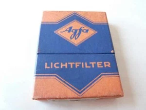 VINTAGE AGFA LICHTFILTER LICHTFILTER NR. 16 45/60 MM MIT OVP KOSTENLOSER VERSAND - Bild 1 von 2