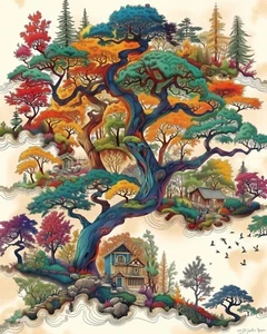 Quirky Quest: Distinctive 8x10 Art Prints for the Collector's Eye  79171507 - Picture 1 of 1