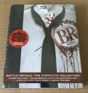 BATTLE ROYALE The Complete Collection - Blu-Ray 4 Disc Set SEALED!!! - Picture 1 of 5
