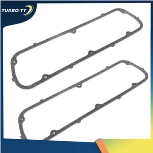 Juntas de cubierta de válvula de goma núcleo de acero para SB Ford 260 289 302 347 351W SBF - Imagen 1 de 8