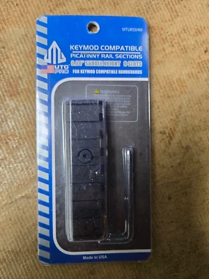 UTG PRO Keymod Picatinny Rail Section 8 Slots MTURS04M - Image 1 of 2