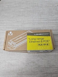 Veracity Longspan Long Range Ethernet and PoE Extender Model VLS-1P-B - Picture 1 of 10
