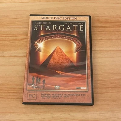 Stargate DVD 1994 Single Disc Ed (Ultimate Disc included) Region 4 PAL Free Post - Image 1 of 4