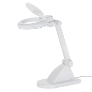 AmScope Lámpara de Lupa LED de Mesa 2.25X y 4X - Lente de 3.5" - 30 LED Blanco - Imagen 1 de 5
