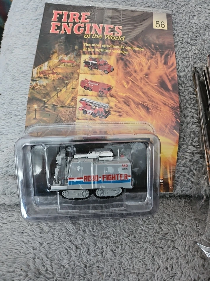 DEL PRADO-Bomero del Mundo-Morita Robo Fighter-BNIP-con Mag 56-Ver Fotos Foto 1 de 4