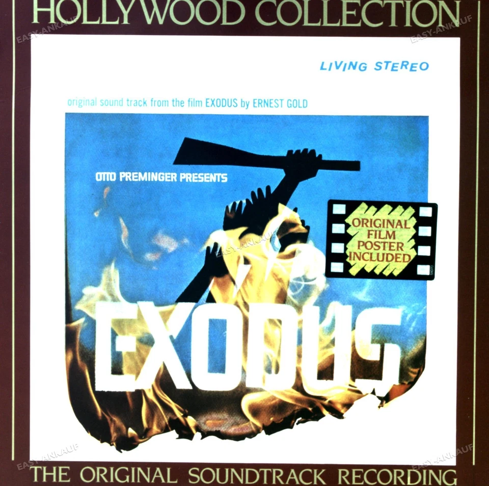 Ernest Gold - Exodus (An Original Soundtrack Recording) LP (VG) . - Image 1 of 1