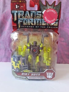 Transformers Revenge of the Fallen Dirt Boss mint on sealed card MOSC - Picture 1 of 4