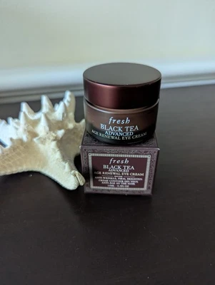 Fresh BLACK TEA Advanced Age Renewal Eye Cream 15 ml .5 oz NIB Sealed MSRP $74 - Image 1 of 4