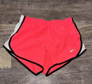 Nike Girls Shorts Size Medium Dri-fit Fluorescent Pink  - Picture 1 of 4