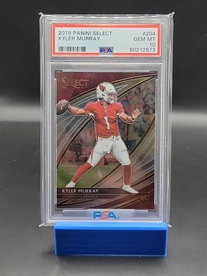 2019 Panini Select Kyler Murray PSA 10 Rookie Card Field Level #204 Cardinals RC - Image 1 of 2