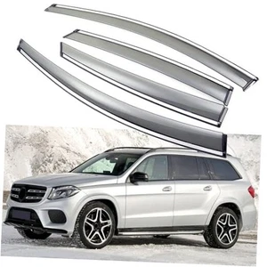 Protectores de sol/lluvia deflector de viento viseras de ventana compatibles con 2017-2019 - Imagen 1 de 8
