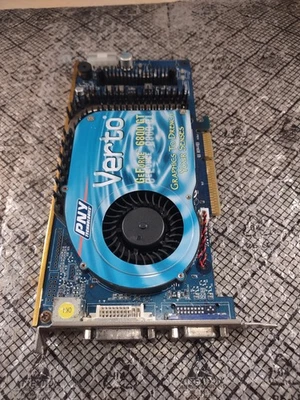 PNY Nvidia GeForce 6800 GT 256MB DDR3 AGP Video Card + DVI VCG6800GAPB - Image 1 of 3