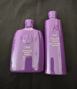 ORIBE - SERENE SCALP DENSIFYING SHAMPOO & CONDITIONER SET For Thinning Hair- NEW - Picture 1 of 1