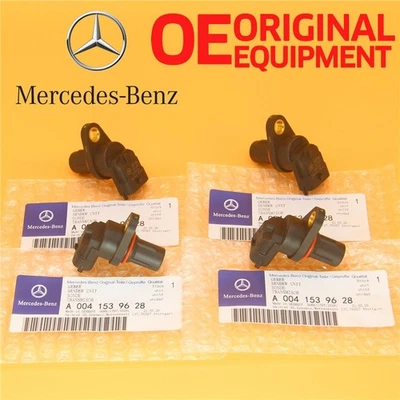 4 sensores de posición del árbol de levas A0041539628 para Mercedes Benz Series GLK350 C300 Foto 1 de 4
