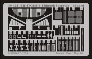 eduard CH-47C/HC-1 Chinook interior S.A. Ätzteile 1:48 für Italeri kit - Picture 1 of 1