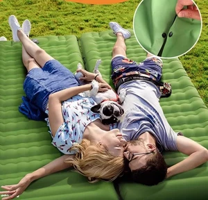 Inflatable Mattress, Outdoor Camping Air Cushion Bed, Camping Sleeping Pad - Picture 1 of 19