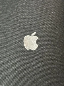 APPLE Logo Embroidered Front Button XL Black POLO SHIRT For Men’s - Picture 1 of 4