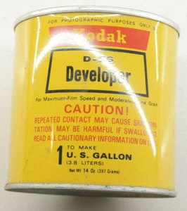 Kodak D-76 Developer to make 1 Gallon- Vintage - Sealed Can - E30 - Picture 1 of 3