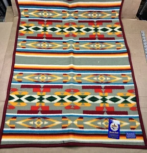 PENDLETON Muchacho Robe Beaver State Wool & Cotton Blend Made In USA 32X44 - Picture 1 of 10