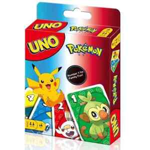 UNO Board Game Card Pokémon Pikachu Family Multiplayer Casual Party Game Toys