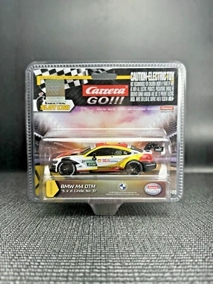 Carrera Go!!! BMW M4 DTM S 1/43 v. d. Linde, No. 31” 20064185 NUEVO Foto 1 de 4