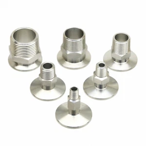 NW/KF-25 to 1/8~1 inch female PT Pipe Thread adapter Vacuum Flange Fitting SS304 - Picture 1 of 5