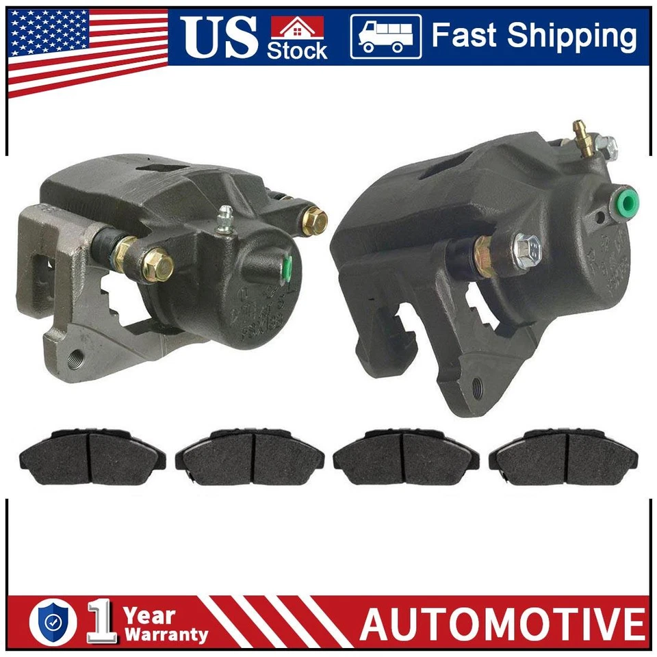 Pinza de freno delantera metálica PZ para Toyota RAV4 2001-2003 2004 2005 Foto 1 de 4