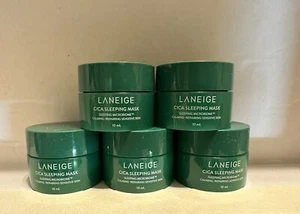 Laneige Cica Sleeping Mask Face Care Moisturizing 10ml x 5pcs. Newest Version