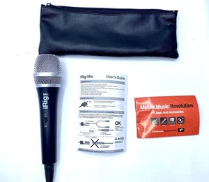 IK Multimedia iRig MIC and Case - Tested Working Free Shipping - Picture 1 of 6