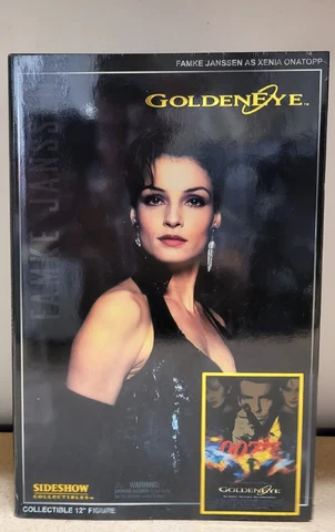 JAMES BOND Sideshow Toy 12" Scale Action Figure - Famke Janssen as XENIA ONATOPP Cover
