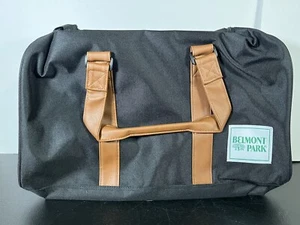 Bolsa de Lona Belmont Park Negra Carreras de Caballos Pista Recuerdo Entrenamiento Gimnasio - Imagen 1 de 3