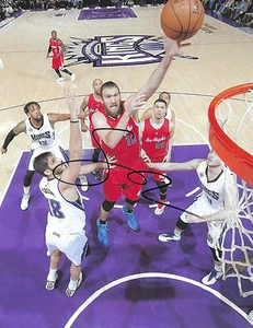 LA Clippers #10 SPENCER HAWES Signed Autographed Basketball 8x10 Photo COA!  - Picture 1 of 1