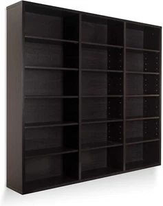Home 540 Wall Storage Media Cabinet CD VHS Blu-Ray Multimedia Wall Unit Tower - Picture 1 of 9