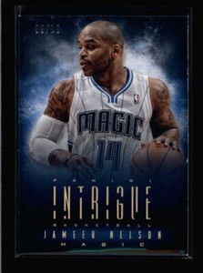 JAMEER NELSON 2013/14 PANINI INTRIGUE #1 GOLD PARALLEL #09/10 AX2377