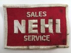 Vintage NEHI Sales Service Sew-On Patch Rare Uniform Soda Soft Drink Cola Pop