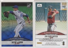 2019 Donruss Franchise Features Blue /249 Jacob deGrom Jon Duplantier Rookie RC