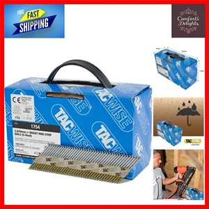 Bright Alloy Steel Framing Nails 2.8/50mm, 34° Inclined D Head, 1600-Count Pack - Picture 1 of 9
