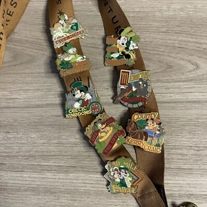 Aventuras de Disney - Juego de 8 prendedores - Itinerario celta irlandés exclusivo de ABD - Imagen 1 de 6